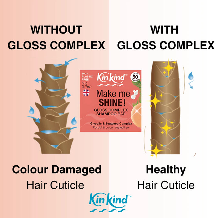 Make me SHINE! Get Started Hair & Beauty Bundle. For Colour Treated & Dull Hair. Saves 5 Plastic Bottles