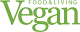 Vegan food and living logo