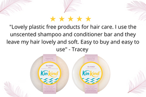Be KIND! Fragrance free Shampoo & Conditioner bars review