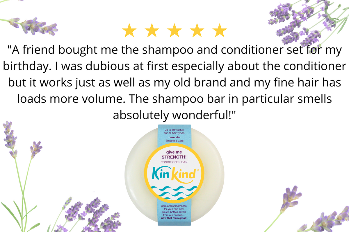 KinKind Hair Conditioner Bar UK Lavender