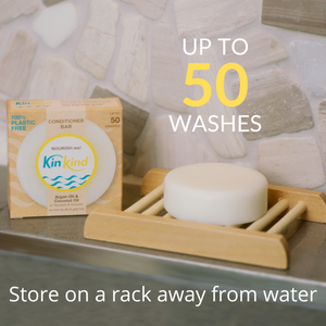 kinkind conditioner bars last up to 50 washes