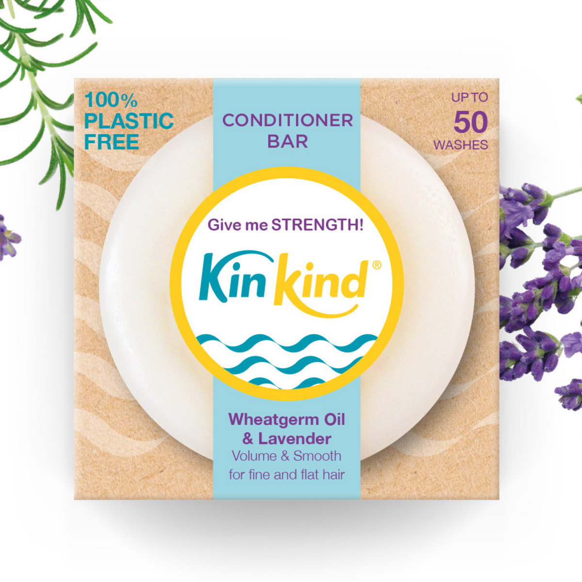 KinKind Hair Conditioner Bar UK Lavender