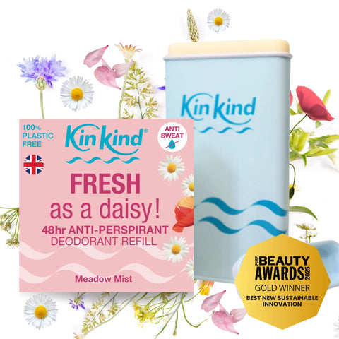Natural Refillable AntiPerspirant Deodorant