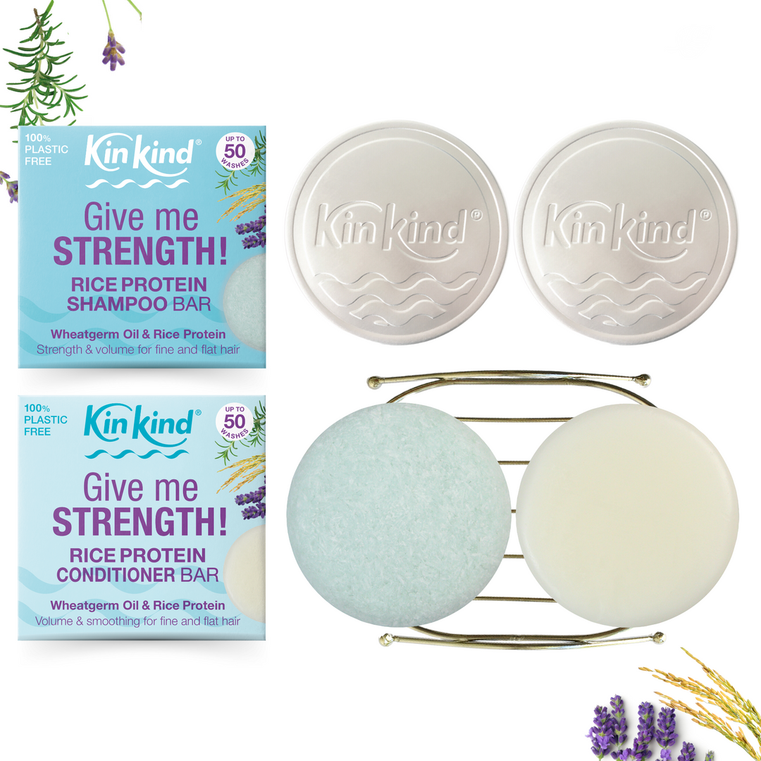 kinkind shampoo and conditioner bars starter sets