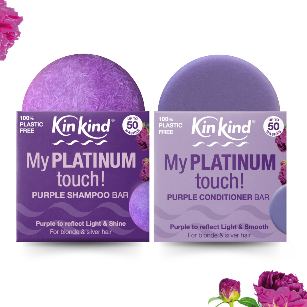 Purple for White, Silver, Blonde & Bleached