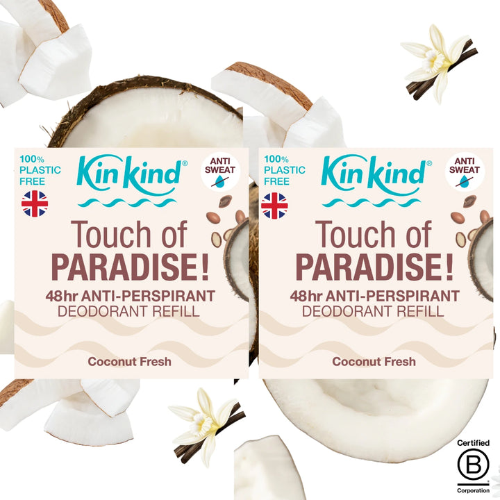 Touch of PARADISE! Anti-Perspirant Deodorant Refill Duo Pack