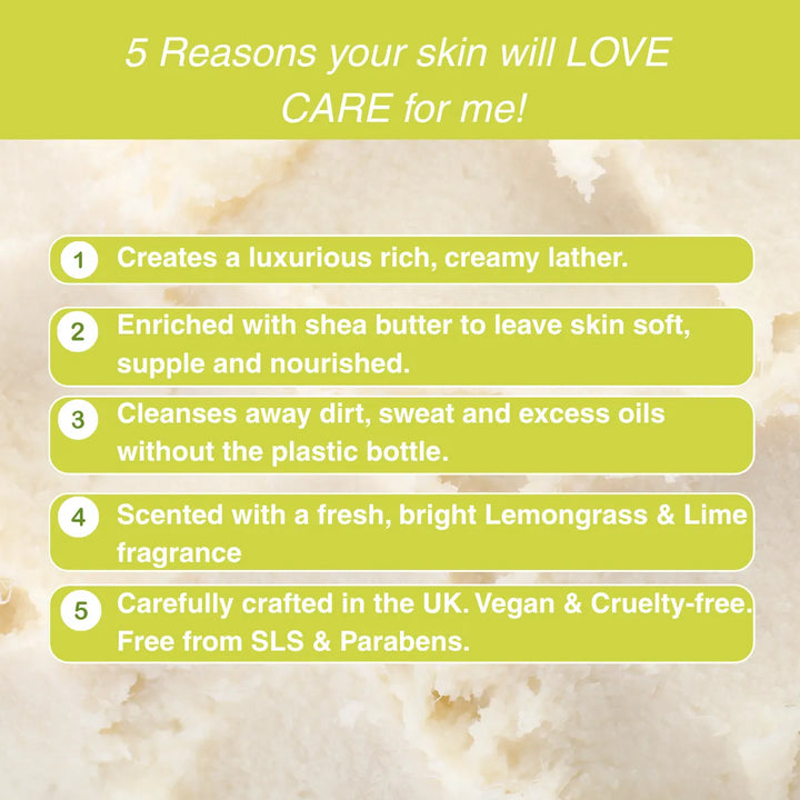 START my day! Lemongrass & Lime Bodywash bar - NEW FORMULA