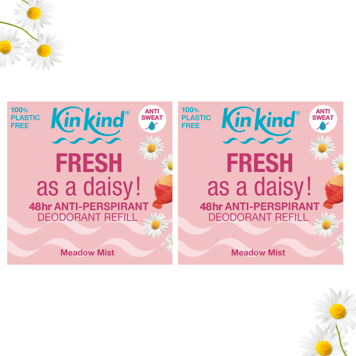 FRESH as a daisy! Anti-Perspirant Deodorant Refill Duo Pack