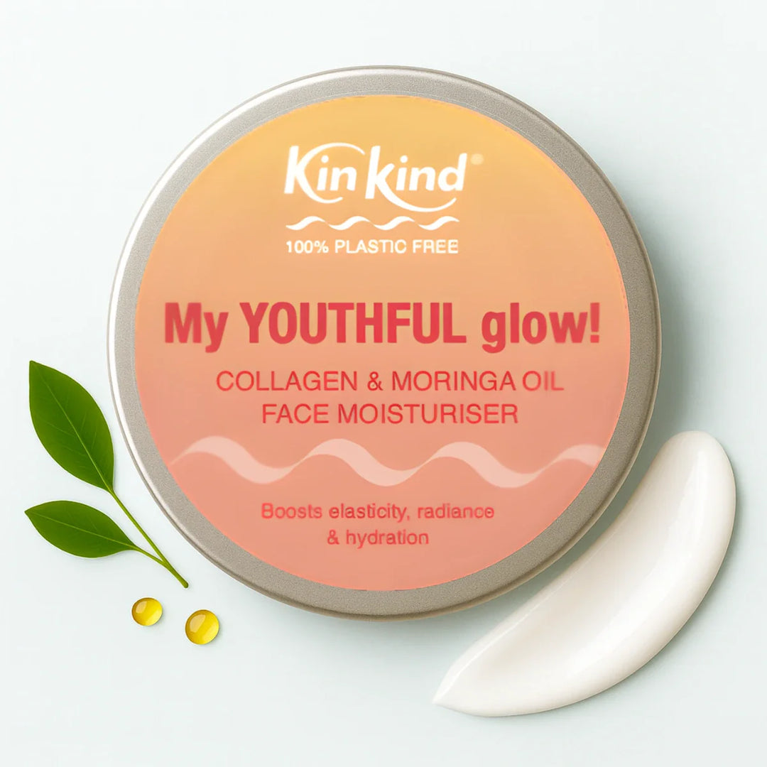 🎁 My YOUTHFUL glow! Collagen & Moringa Oil Face Moisturiser. (55ml) (100% off)