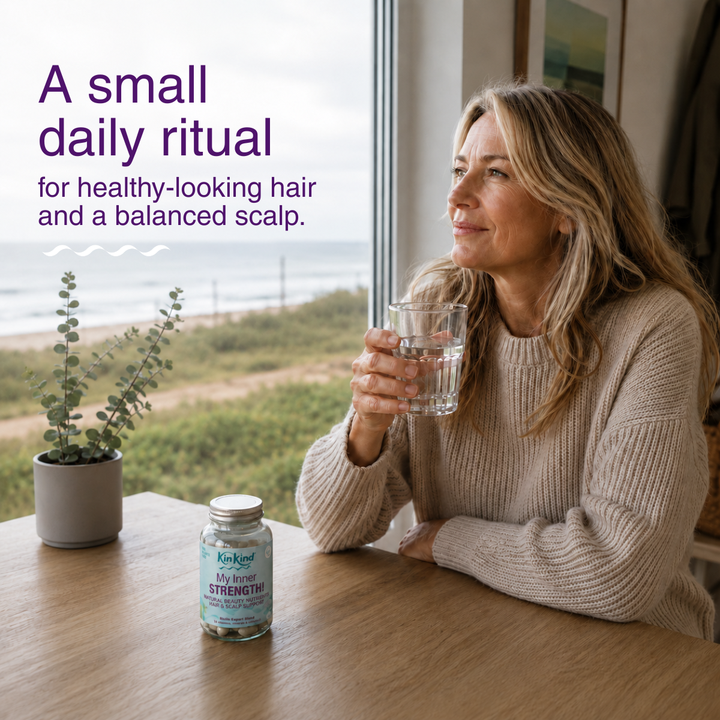 My Inner STRENGTH! Natural Beauty Nutrients. Hair & Scalp Support Supplements (60 days)