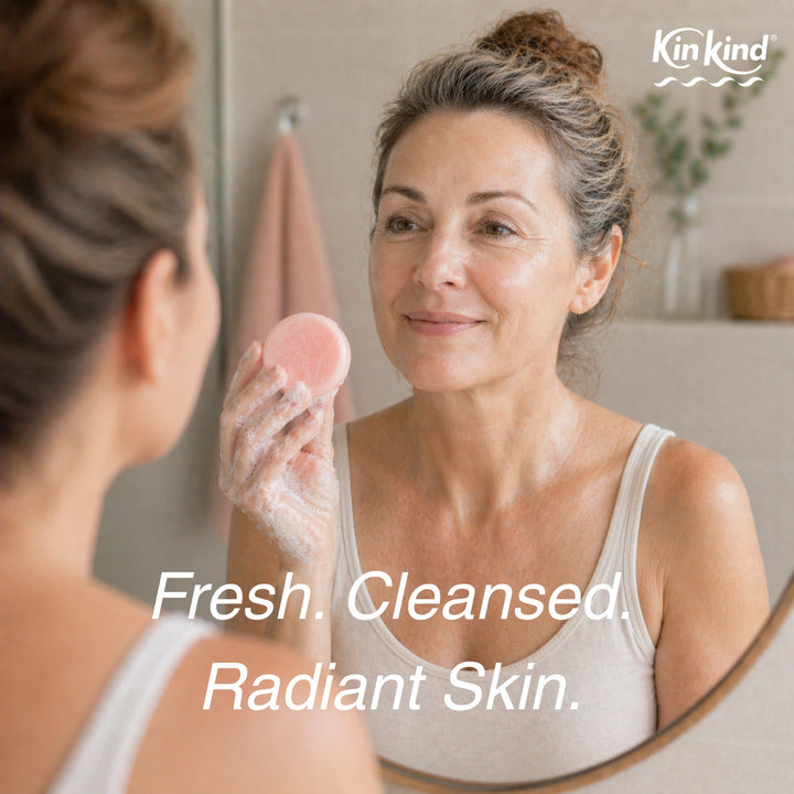 My RADIANT cleanse! Rosehip & Rice Bran Face Cleansing Bar