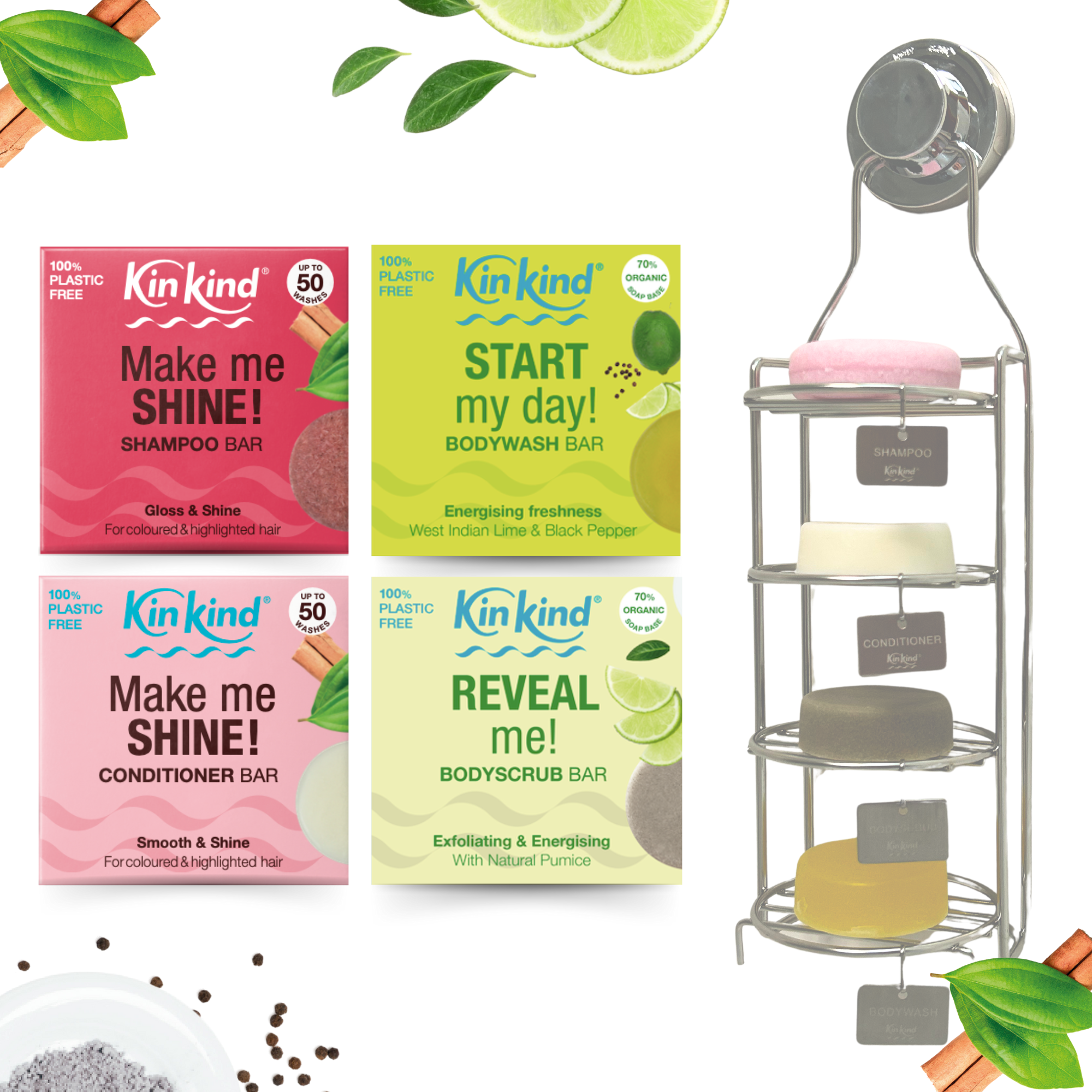 Luxury Hair Gift Set Cosy Autumnal Hair & Body Gift KinKind