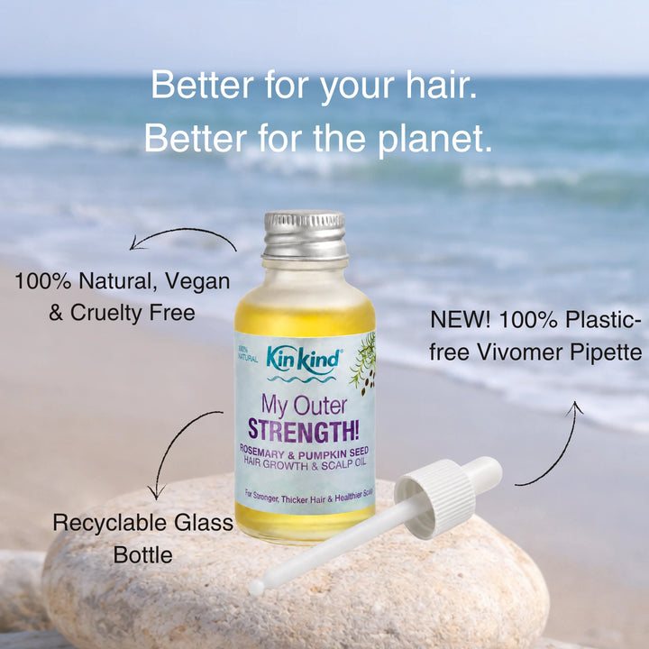 My Outer STRENGTH! Rosemary & Pumpkin Seed Pro-Hair Growth & Scalp Oil