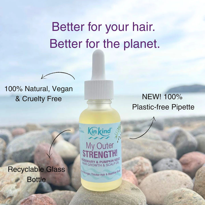 My Outer STRENGTH! Rosemary & Pumpkin Seed Pro-Hair Growth & Scalp Oil