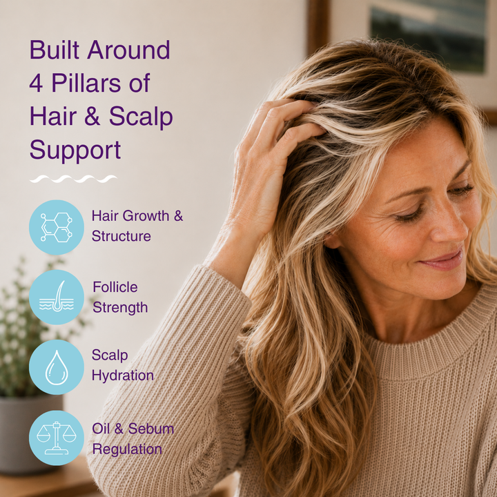 My Inner STRENGTH! Natural Beauty Nutrients. Hair & Scalp Support Supplements (60 days)