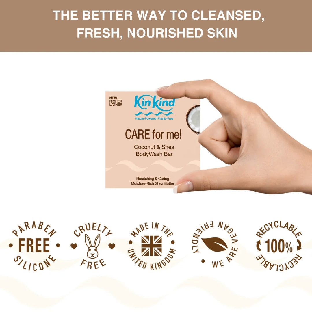 CARE for me! Coconut & Shea BodyWash Bar - NEW FORMULA
