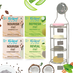 Example: NOURISH me Shower Caddy BEAUTY GIFT SET