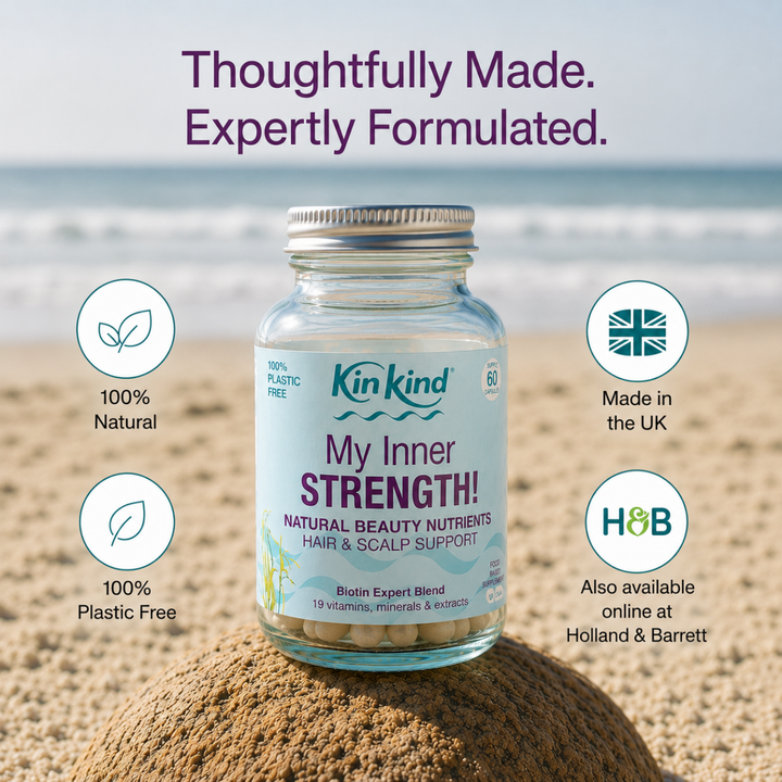 My Inner STRENGTH! Natural Beauty Nutrients. Hair & Scalp Support Supplements (60 days)