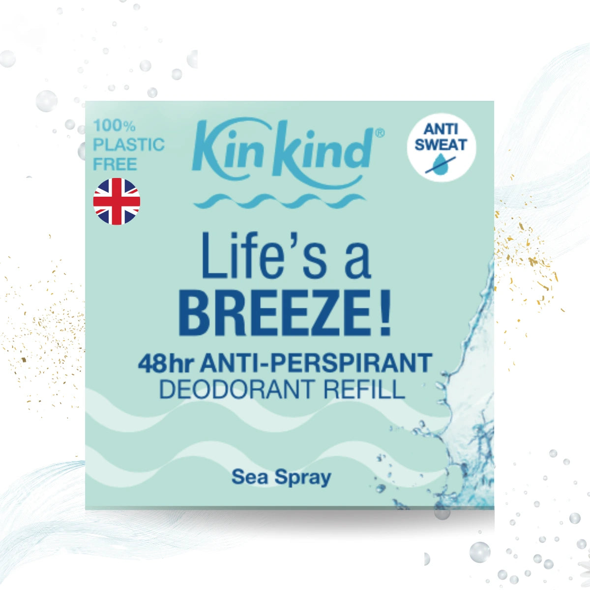 Life's a BREEZE! Anti-Perspirant Deodorant Refill Bar