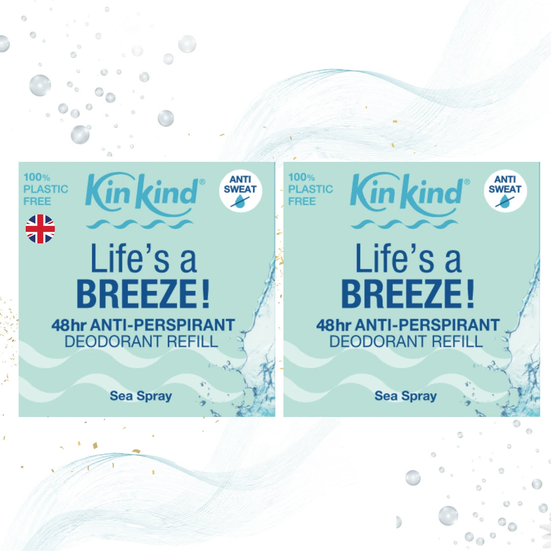 Life's a BREEZE! Anti-Perspirant Deodorant Refill Duo Pack