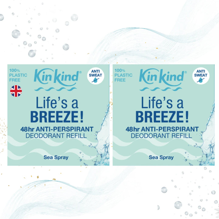 Life's a BREEZE! Anti-Perspirant Deodorant Refill Duo Pack
