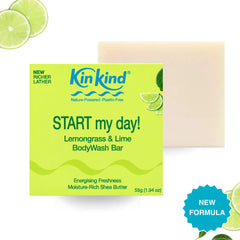 Example: START my day Lemongrass & Lime Bodywash bar FORMULA