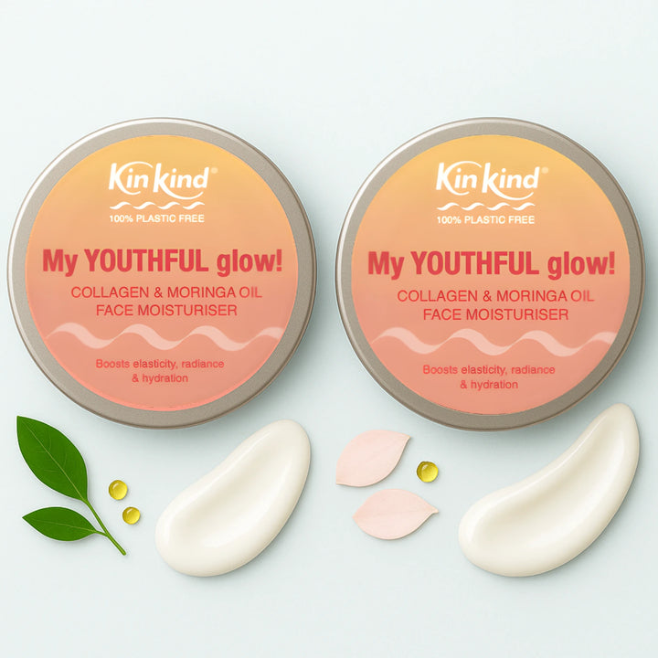 My YOUTHFUL glow! Collagen & Moringa Oil Face Moisturiser. (55ml)