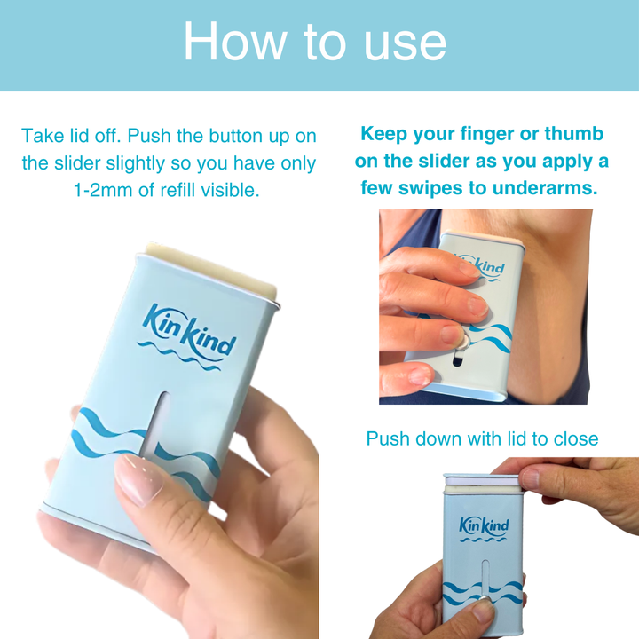 How to use KinKind deodorant
