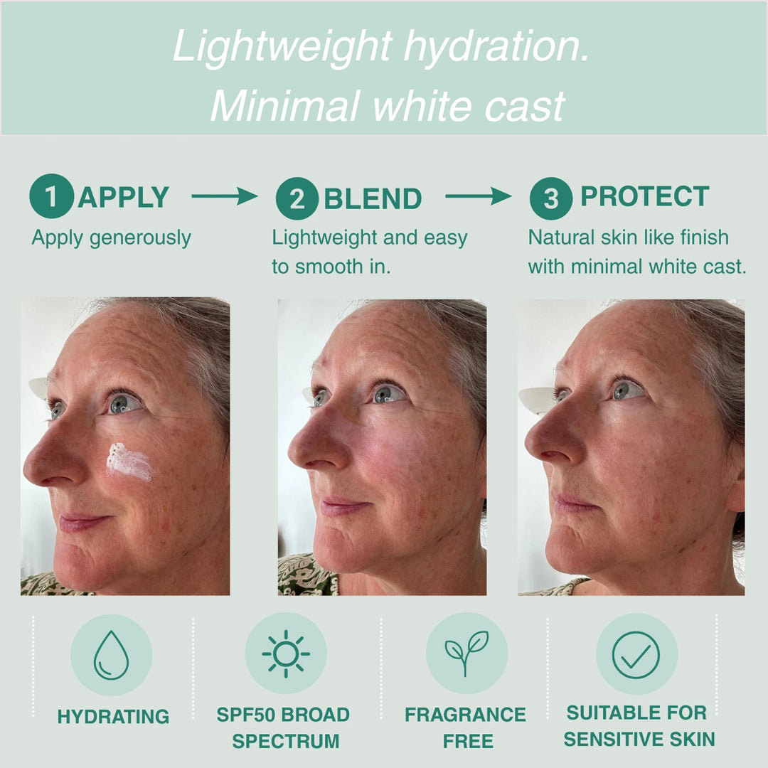 NEW My HYDRATION hero! SPF50 Natural Resilience Face Moisturiser (50ml)