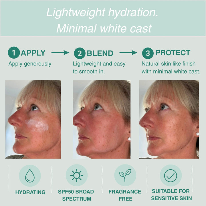 NEW My HYDRATION hero! SPF50 Natural Resilience Face Moisturiser