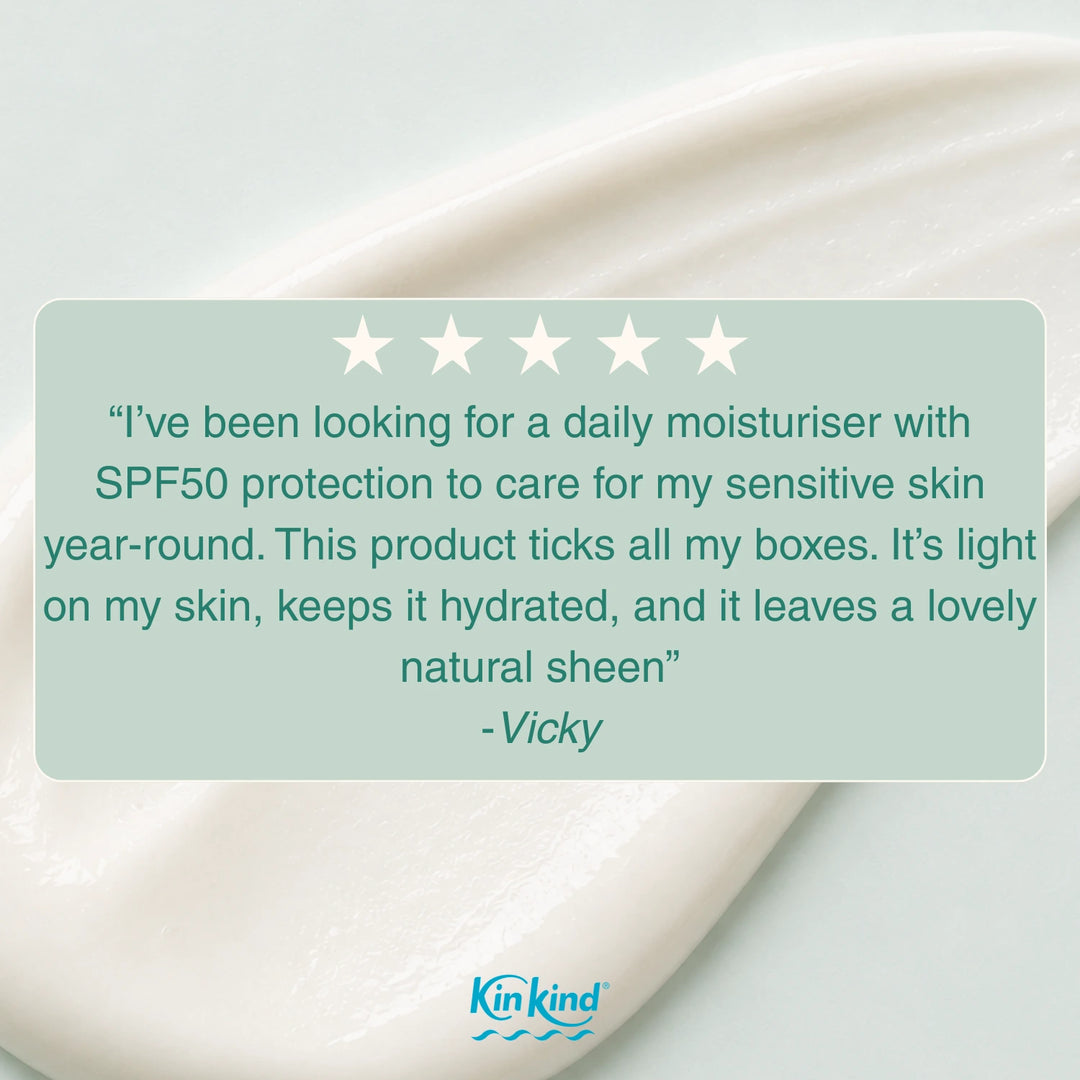NEW My HYDRATION hero! SPF50 Natural Resilience Face Moisturiser (50ml)