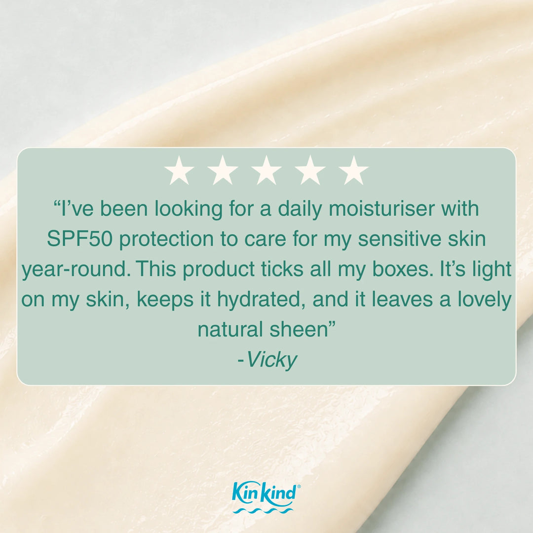 NEW My HYDRATION hero! SPF50 Natural Resilience Face Moisturiser