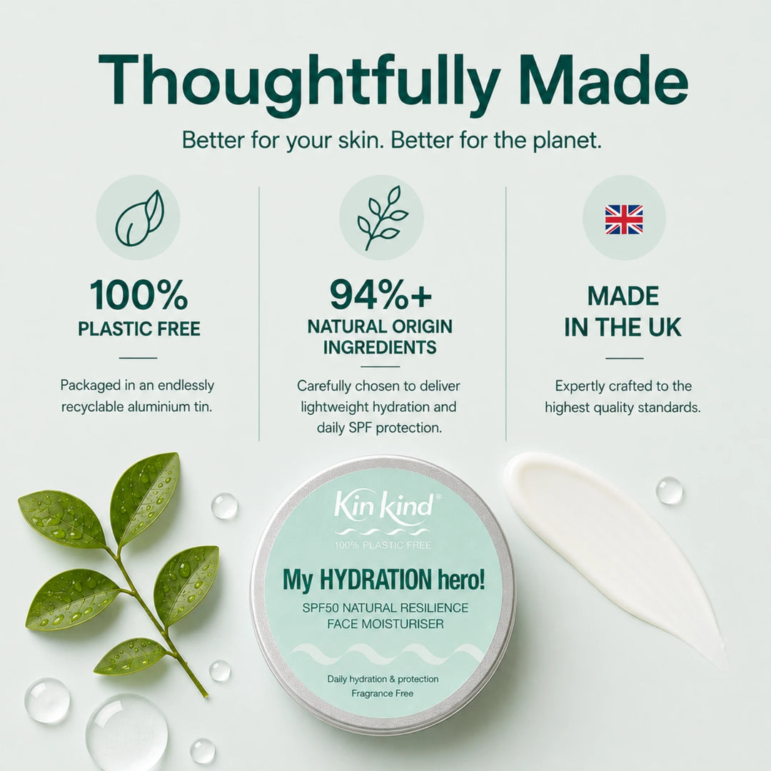 NEW My HYDRATION hero! SPF50 Natural Resilience Face Moisturiser (50ml)