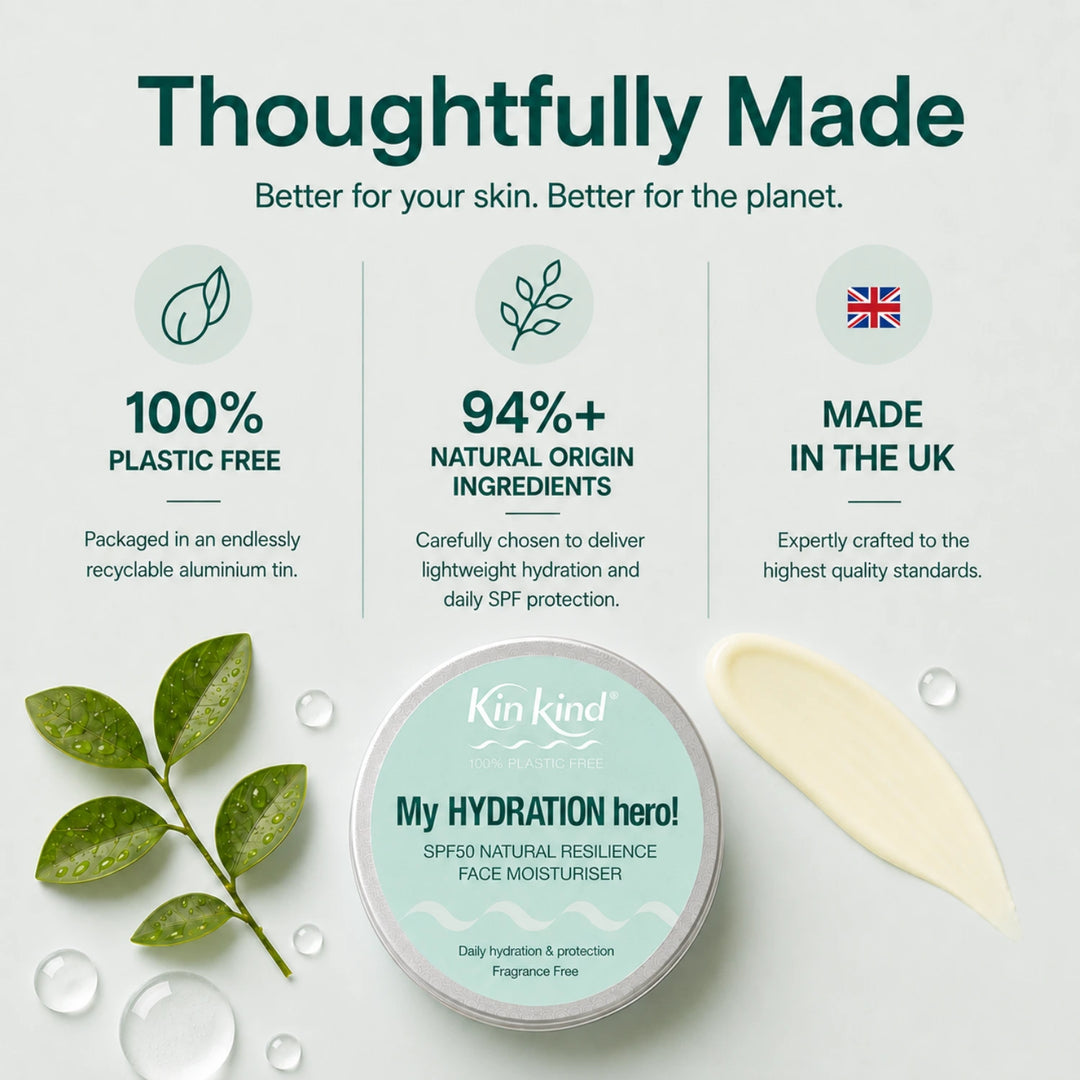 NEW My HYDRATION hero! SPF50 Natural Resilience Face Moisturiser