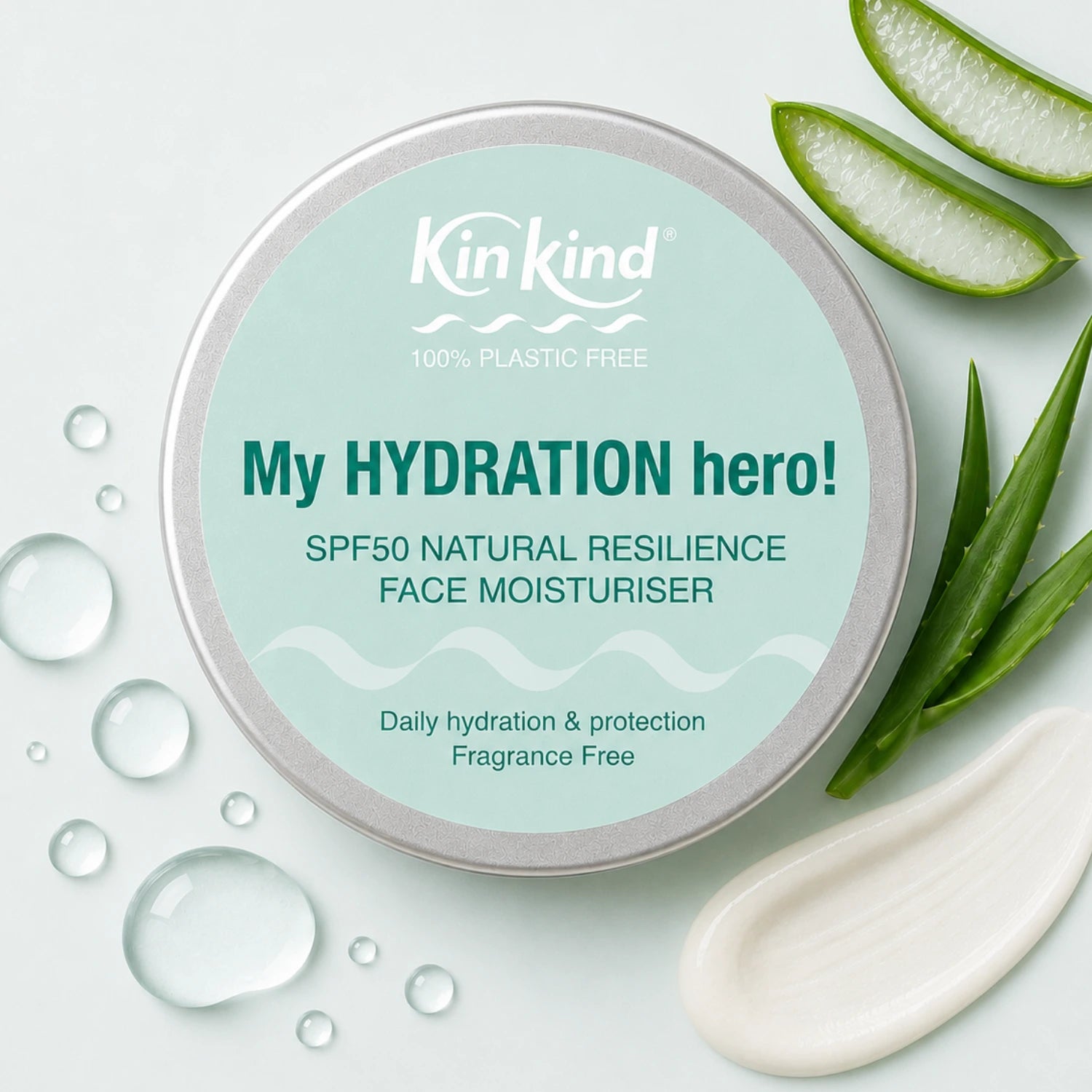 NEW My HYDRATION hero! SPF50 Natural Resilience Face Moisturiser