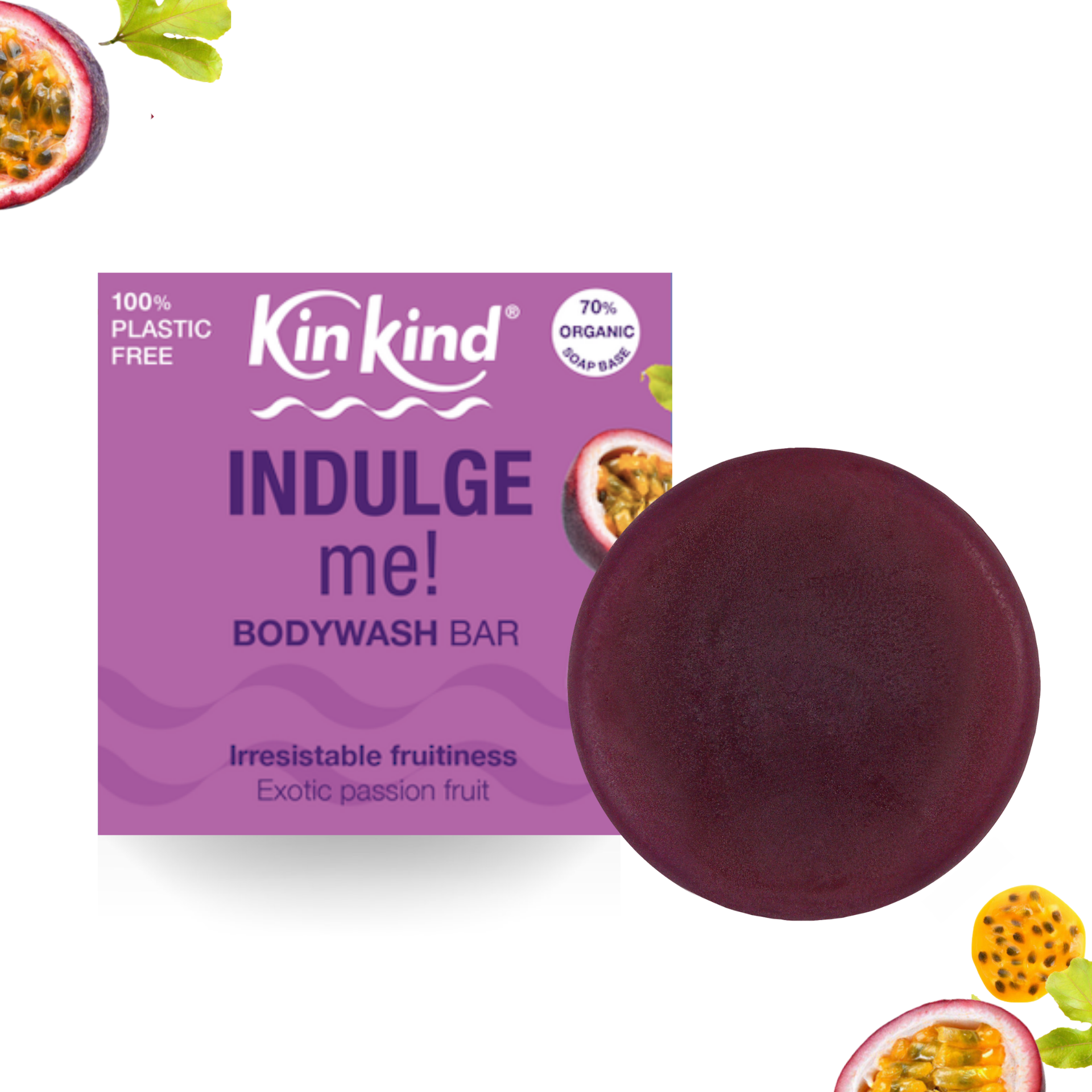INDULGE me BodyWash bar. Saves 1 plastic bottle