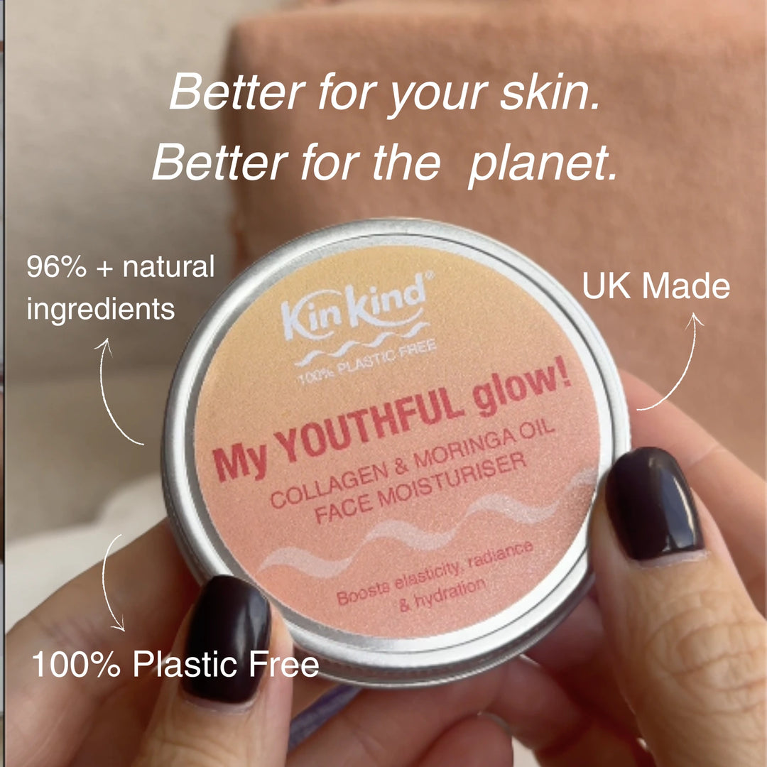 My YOUTHFUL glow! Collagen & Moringa Oil Face Moisturiser. (55ml)