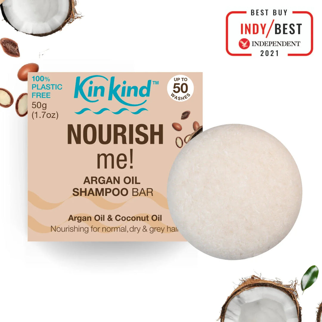 🎁 NOURISH me! Shampoo Bar. Ideal for Dry/Normal & Grey Hair. Saves 2 plastic bottles! (100% off)