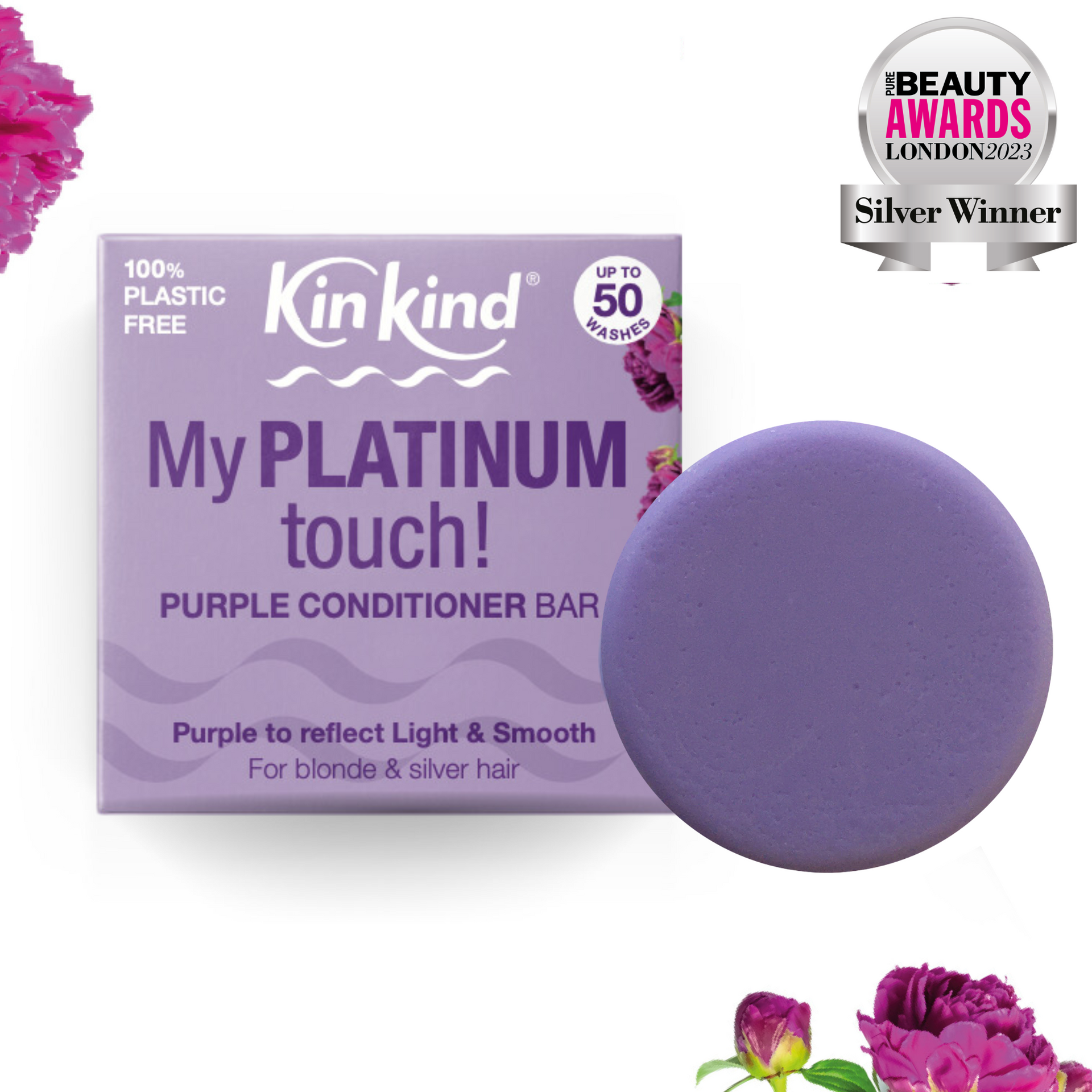My PLATINUM touch Conditioner bar. Blonde & Silver Hair. Saves 2 plastic bottles