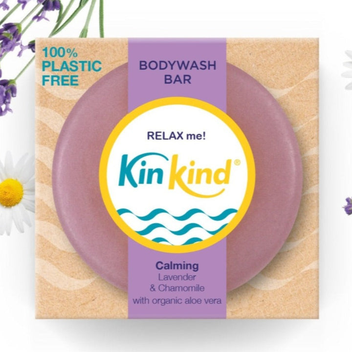 RELAX me! BodyWash bar. Saves 1 plastic bottle!