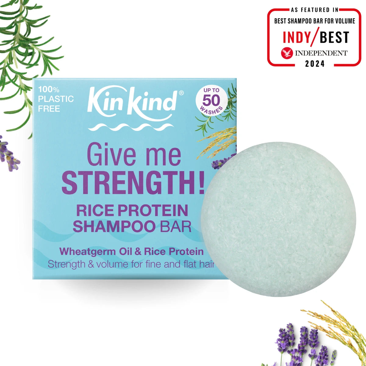 Give me STRENGTH Shampoo bar. Volume & Strength fine flat thin hair. Saves 2 plastic bottles