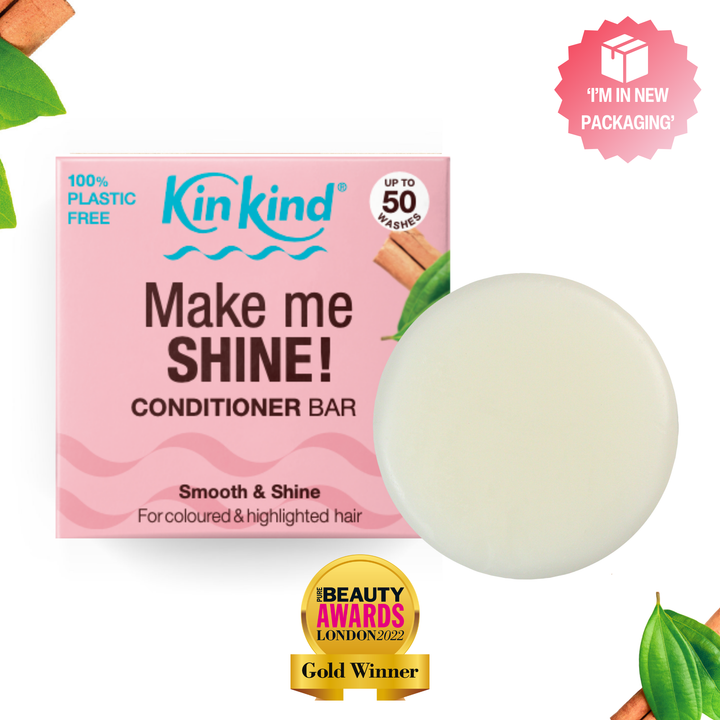 Make me SHINE! Conditioner Bar. For Highlights & Coloured hair. Saves 2 plastic bottles!