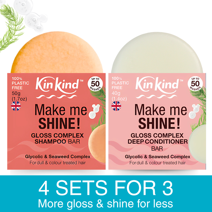 4 Sets for 3 Shampoo & Conditioner Duo Sets
