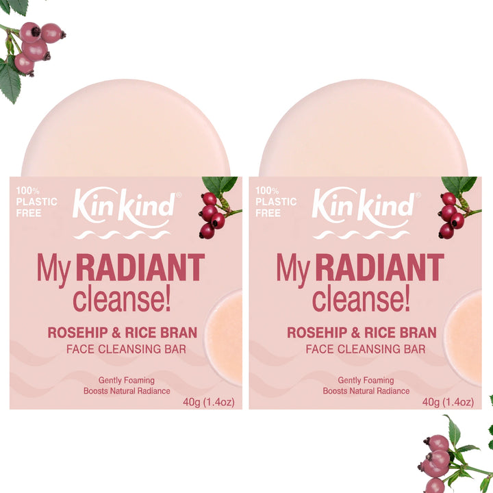 NEW My RADIANT cleanse! Rosehip & Rice Bran Face Cleansing Bar