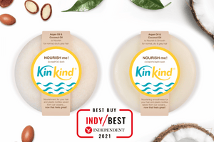 Shampoo and Conditioner Bars UK KinKind Coconut