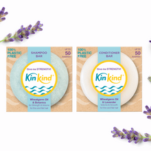 Load image into Gallery viewer, shampoo and conditioner bars KinKind