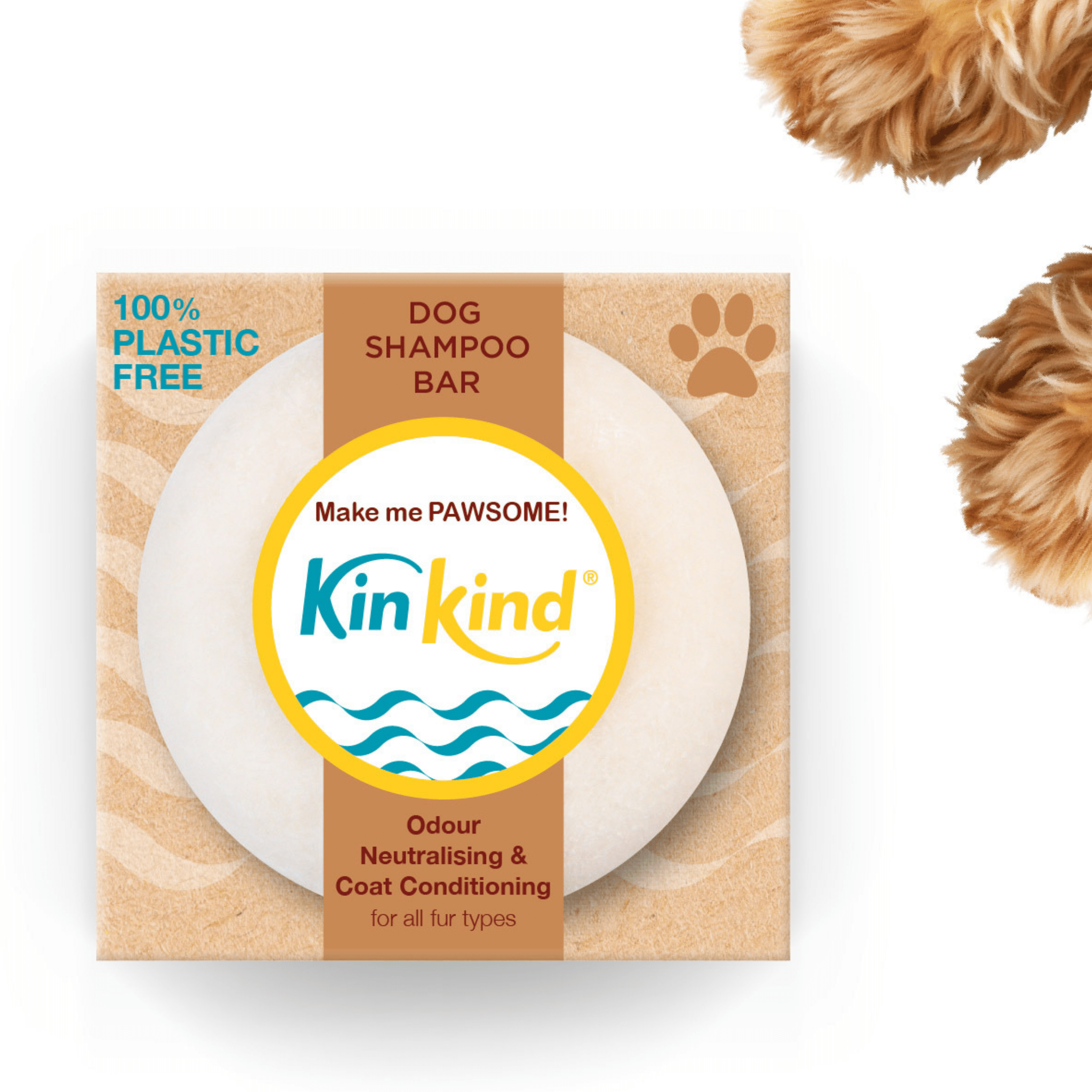 Make me PAWSOME! Dog Shampoo Bar. Saves 2 plastic bottles!