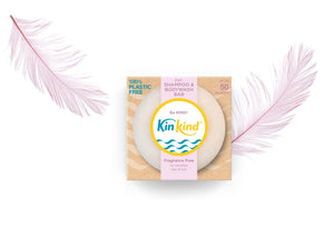 Be KIND! 2in1 Shampoo bar included in gift set with wooden racks.
